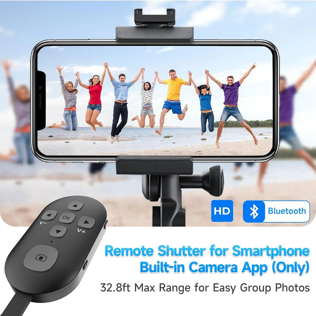 SEANCHEER R1 TikTok Scrolling Remote – Bluetooth Page Turner, Camera Shutter & Video Recording Controller with USB-C Charging