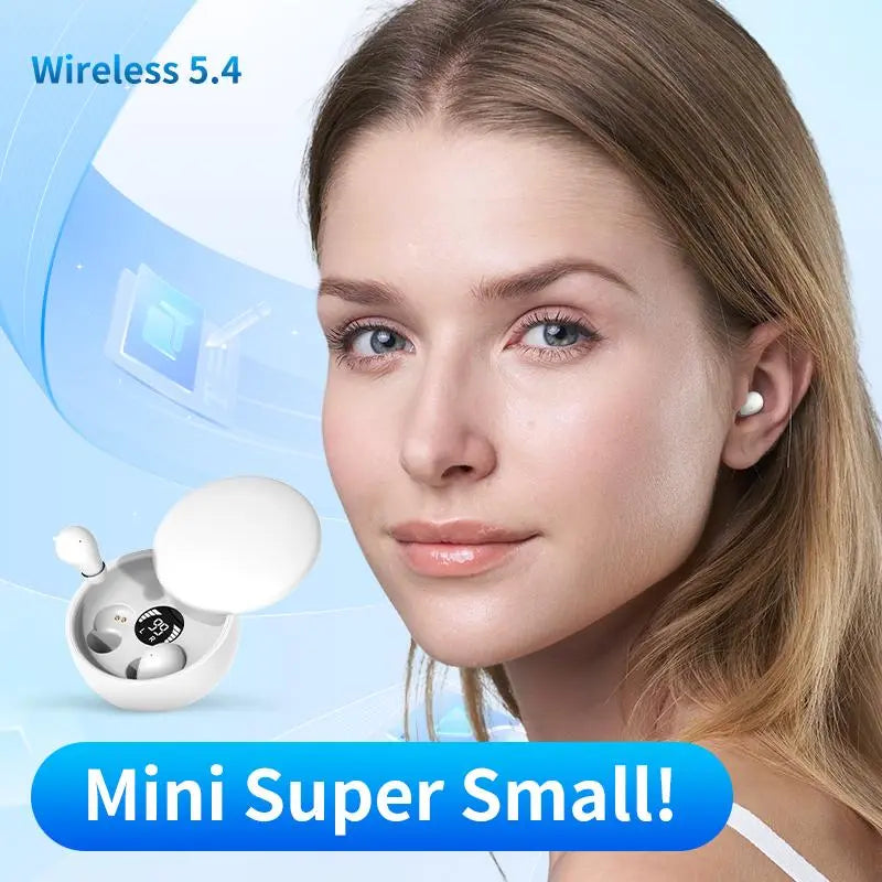 StealthPods – Mini Invisible Earbuds | Bluetooth 5.4 | Sport & Gaming