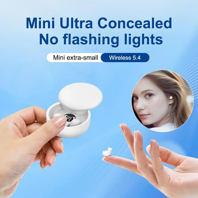 StealthPods – Mini Invisible Earbuds | Bluetooth 5.4 | Sport & Gaming